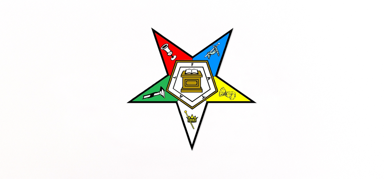 P 533 WT Eastern Star White Faux